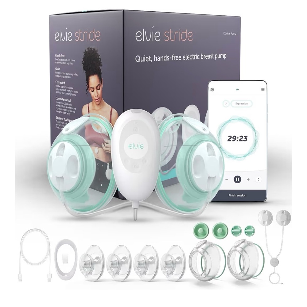 Elvi Stride Plus Hands-Free Wearable Breast Pump